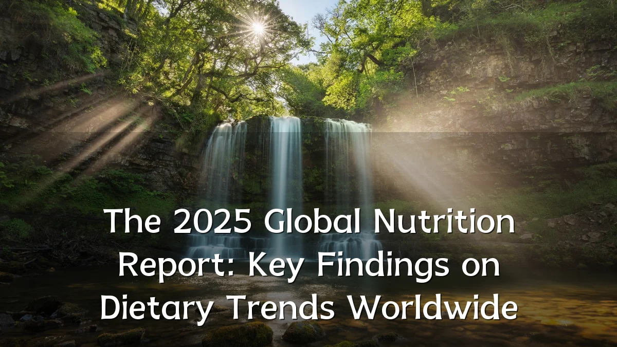 The 2025 Global Nutrition Report: Key Findings on Dietary Trends Worldwide