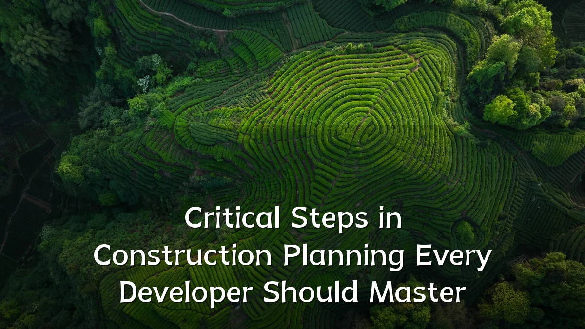Critical Steps in Construction Planning Every Developer Should Master