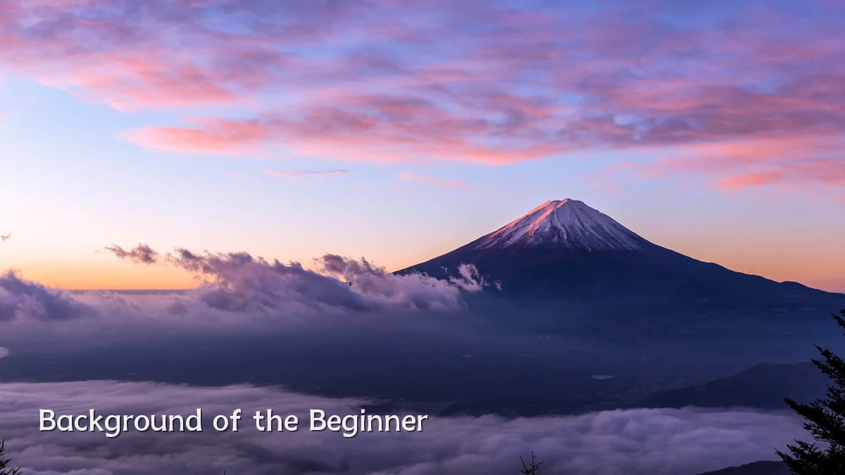 Background of the Beginner