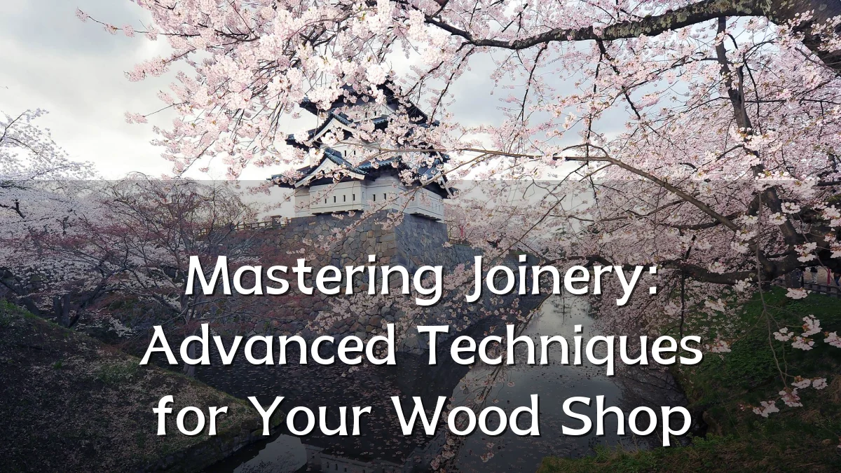 Mastering Joinery: Advanced Techniques for Your Wood Shop