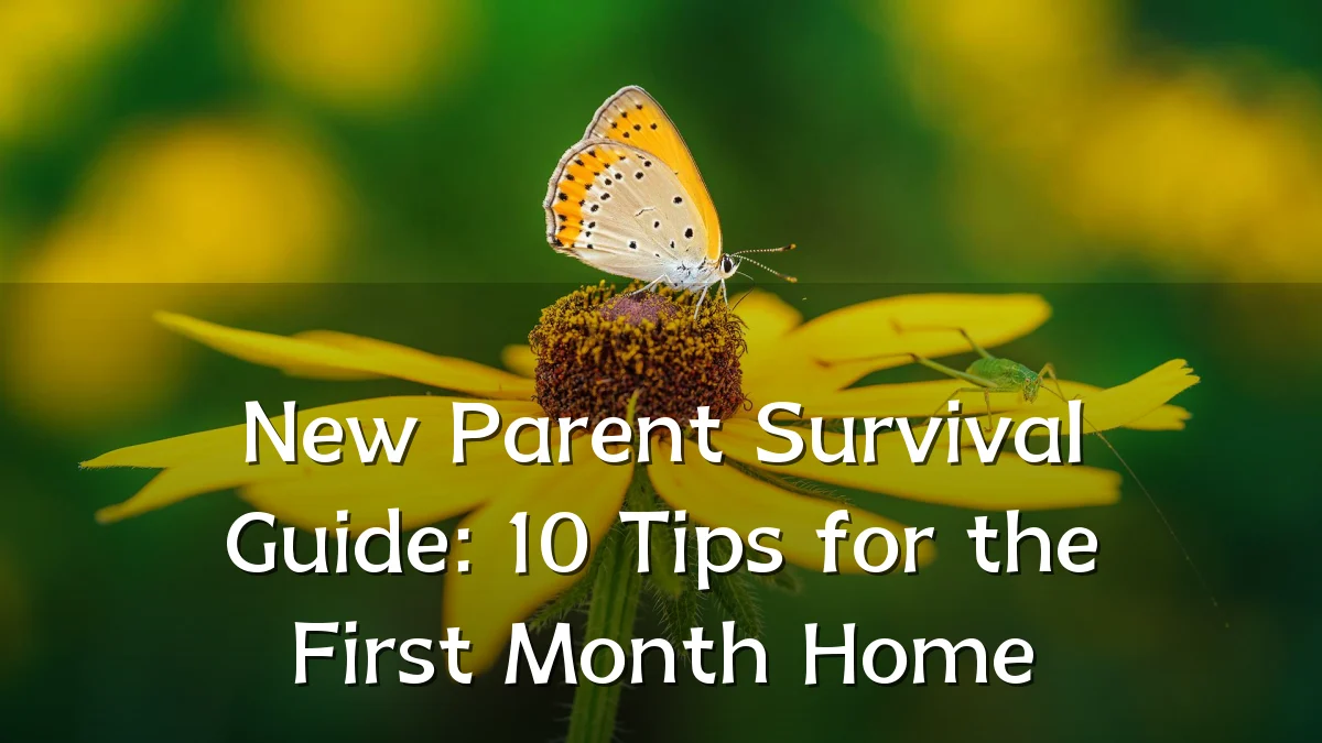 New Parent Survival Guide: 10 Tips for the First Month Home