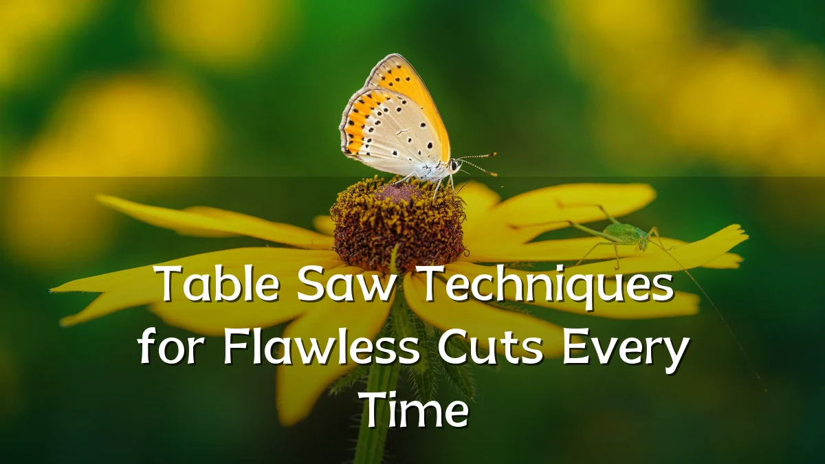 Table Saw Techniques for Flawless Cuts Every Time