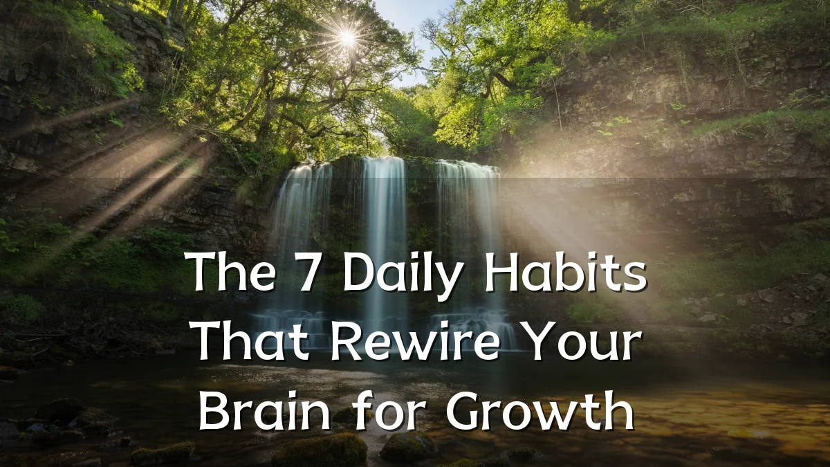The 7 Daily Habits That Rewire Your Brain for Growth